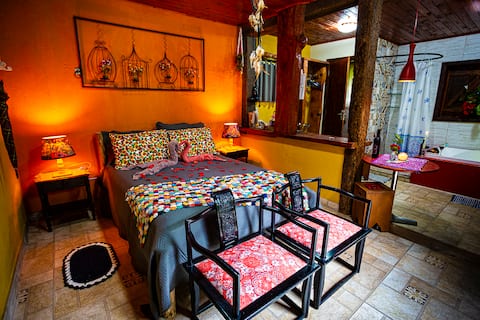 Imóvel de sucesso: Hosting Casa das Velas With breakfast. em Bocaina De Minas