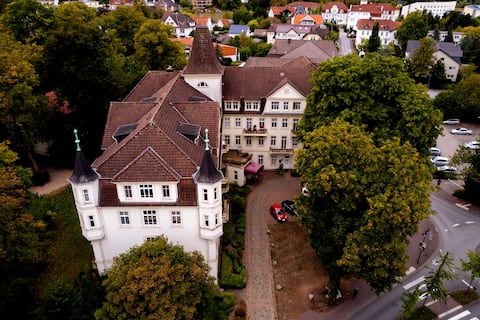 Modern holiday apartment in the historical Kurhaus