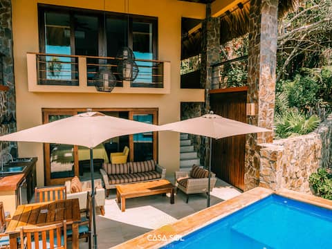 Stylish 2 Bedrooms Villa W/Private Pool Zipolite