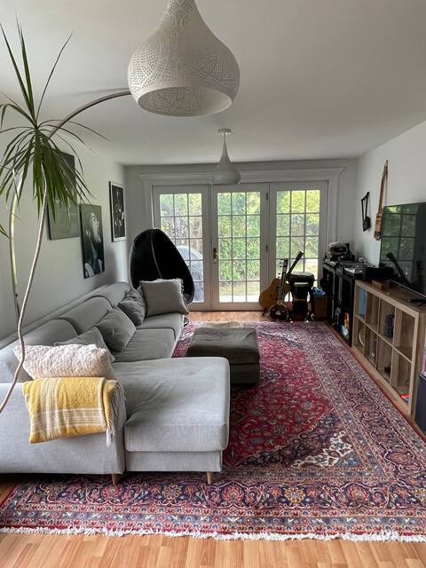 Modern bright farm house