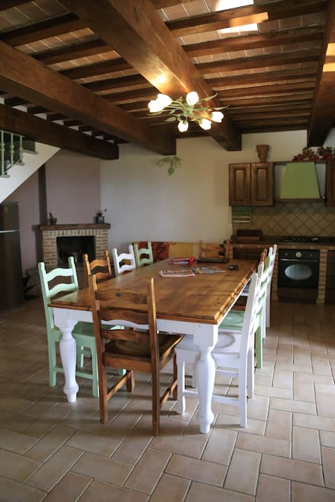 Popular Airbnb listing: Agriturismo Fontesomma - L5a Cupa - natural relaxation in Apecchio