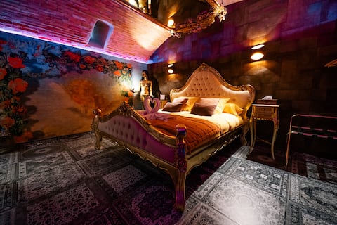 Love room 100 m², Spa, Sauna, romantic getaway