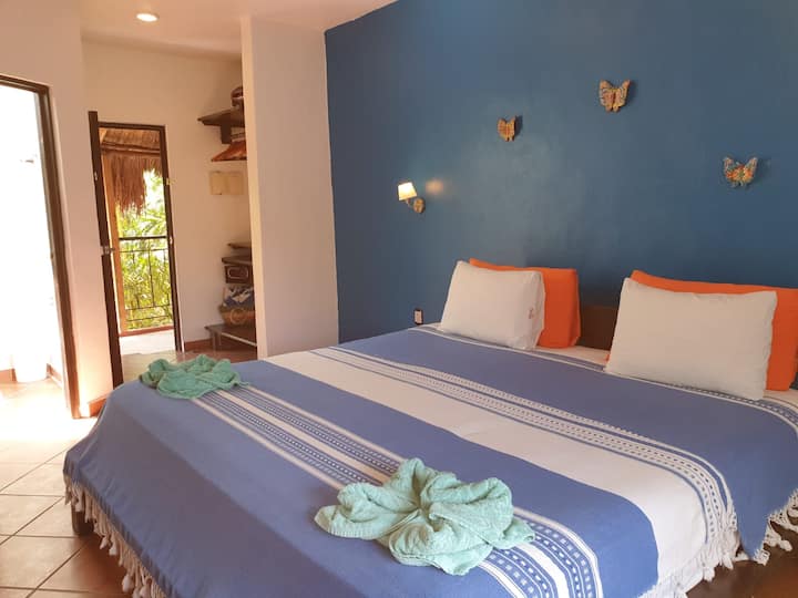 Studio With Ac, Kitchen, Balcony - Tulum