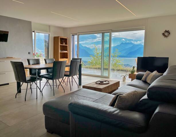 Appartement Moderne vue panoramique près Montreux gallery image 5
