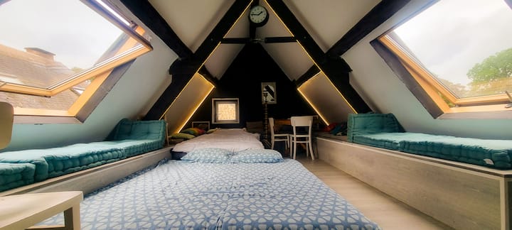 საძინებელი 4 
3 ადამიანისთვის განკუთვნილი ძილი