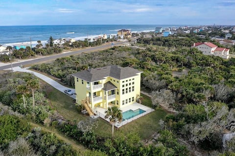 Waterfront with Pool, Dock,Private Beach,Elevator