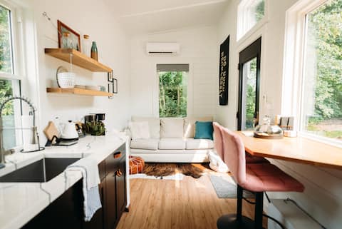 Top performing Airbnb: The Scandi - Tiny Home & Sauna in Berlin Ohio in Berlin