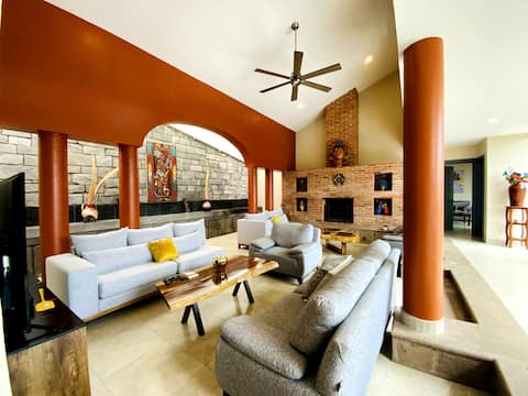 Successful Airbnb property: Casa Maya, A Luxury home. in San Juan Cosalá