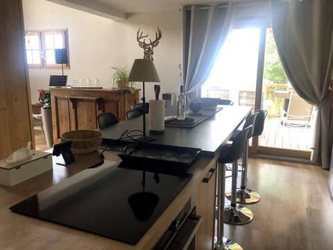 Chalet Serre Chevalier Briançon exceptional view