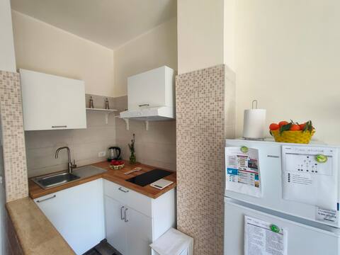 Popular Airbnb listing: Apartment. Nature, Sea, Relaxation, WiFi, 2 Bikes in Agropoli