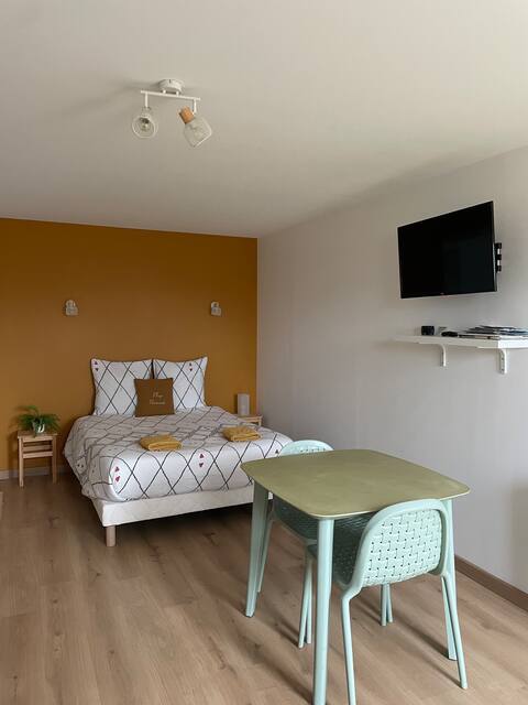 Logia 3 - 7 min from Etretat with terrace and parking