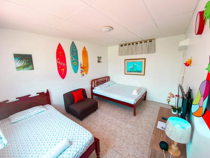 Საძინებელი №3, ფართო ოთახი.