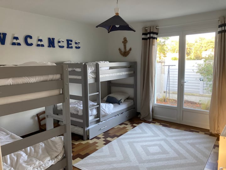 卧室可供6人入住