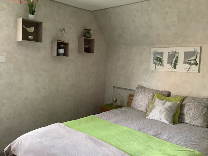 zelena soba - krevet 160x200