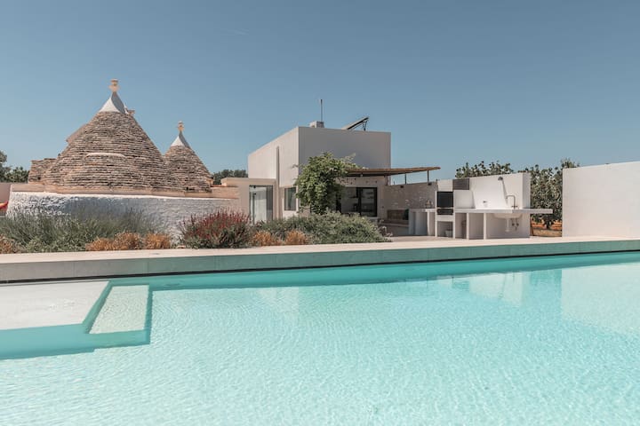 Charming trulli complex with private pool