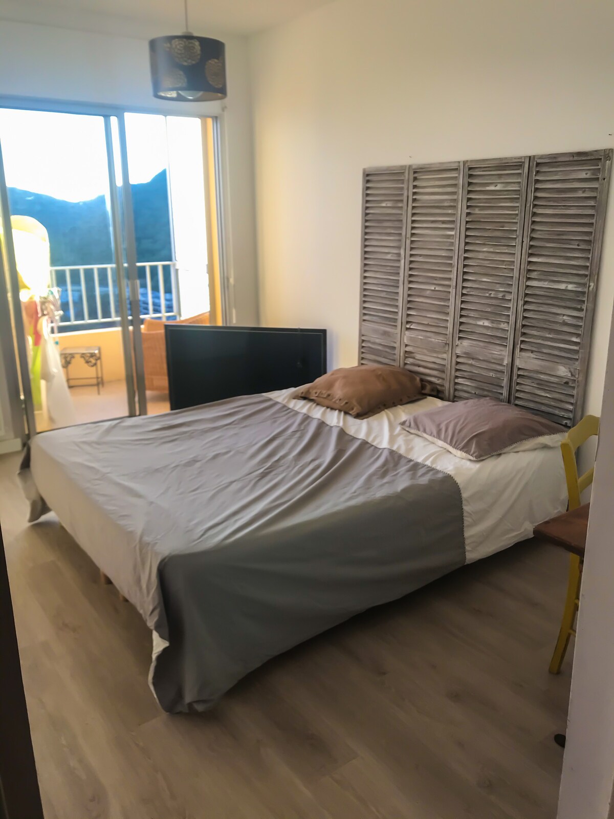 Tweede slaapkamer met terras