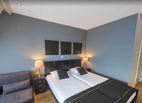 Boutique Twin Hotelroom near Amsterdam/Schiphol