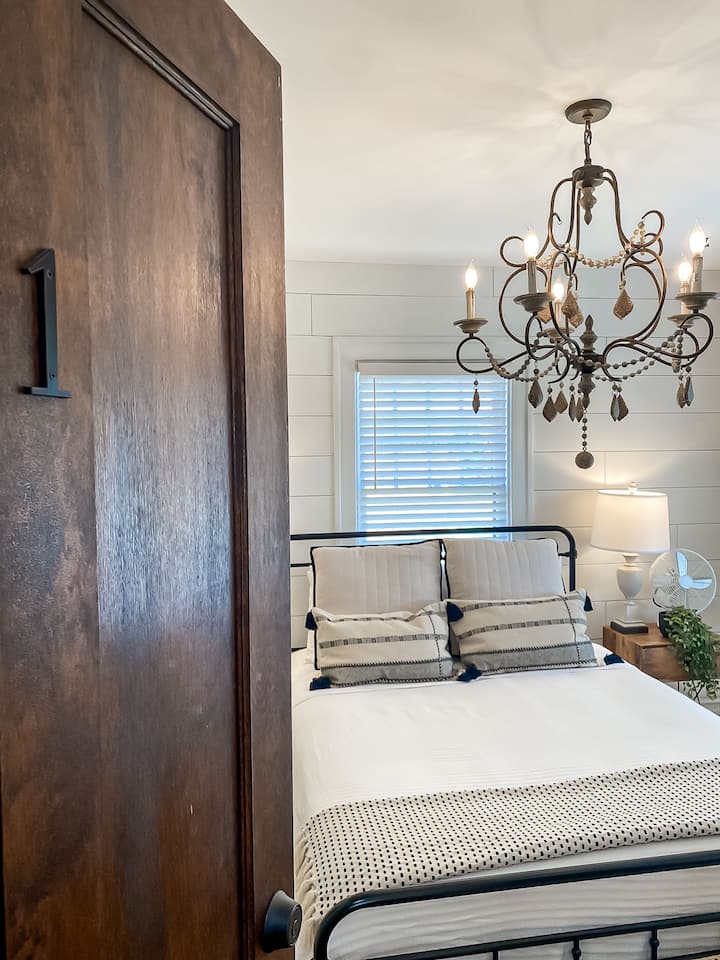 Bed down in total elegance under Bedroom 1’s stunning chandelier.