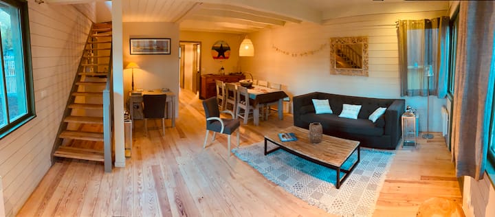 Maison Bois Cap Ferret 200m Plage Des Américains - Cap Ferret