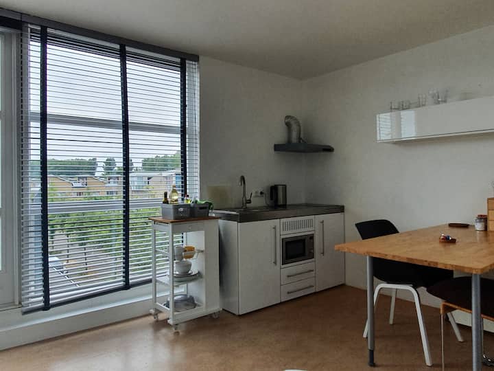 Quiet, Spacious Studio + Kitchen Near City Centre - Delft