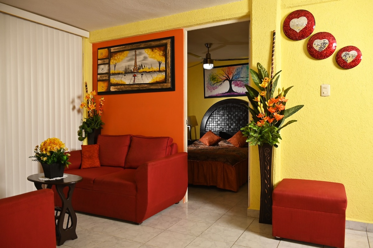 Top Airbnb: "Caleta" apartment. Close to the beaches! en Acapulco De Juárez