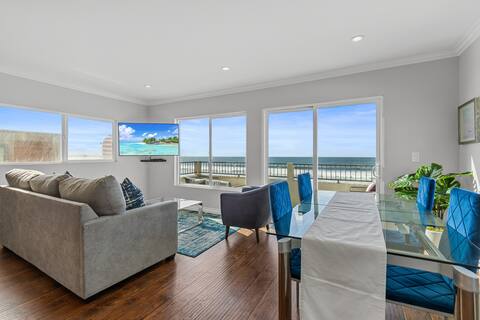 Oceanfront Penthouse with Private Deck & Grill