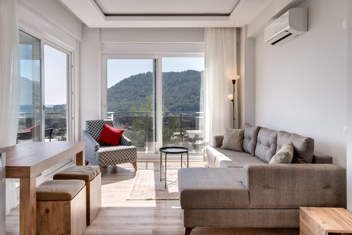 Begonvilla Homes Modern Apt. With Stunning Views 1 - Adrasan