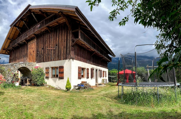 Authentique Ferme Savoyarde Proche Stations Ski - Passy