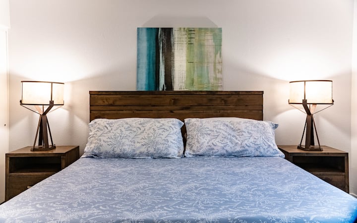 豪华加大双人床