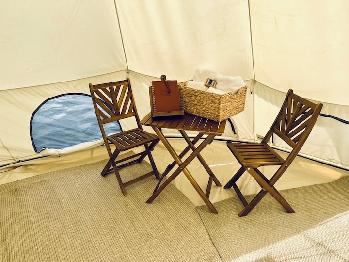 Oak Grove Canvas Tents “The Slate Dock ! - Maine