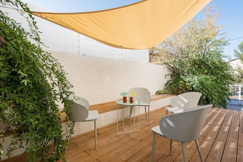 CARRO, 30m from the beach ! ground floor villa