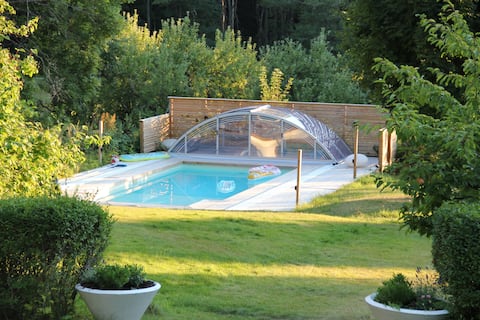 Rural unique villa with pool, close to Arlanda