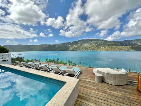Stunning Magens Bay View from Villa Pallina Estate