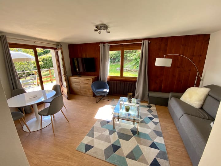 Mont Lachat: Appartement Avec Terrasse Au Soleil - Les Houches