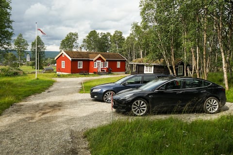 Modern cottage on Småsetran