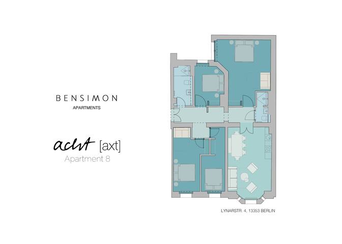 4-Bedrooms Apartment (130sqm) with 2 Bathrooms gallery image 5