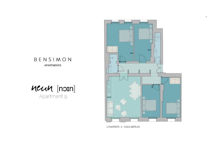 4-Bedrooms Apartment (130sqm) with 2 Bathrooms gallery image 5