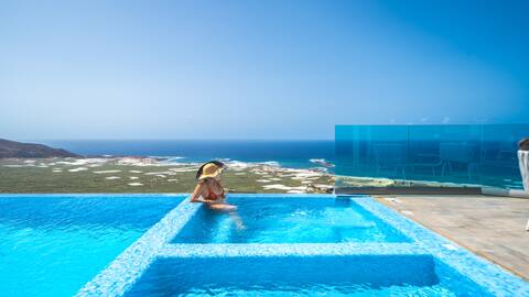 New Lux Villa-Jacuzzi-Stunning View-Infinity pool