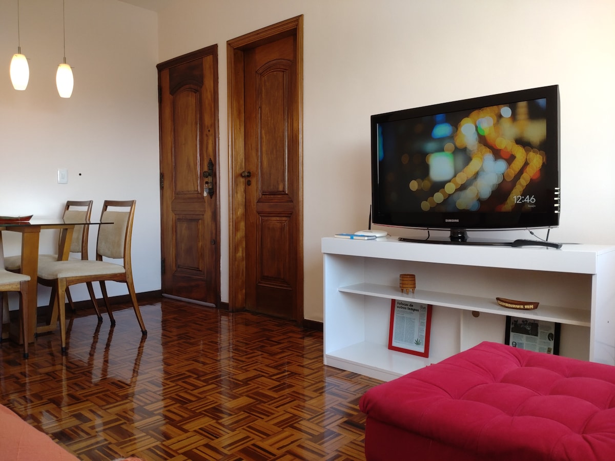 Imóvel de sucesso: Great apartment with an unobstructed view of Maracanã ! em Maracanã