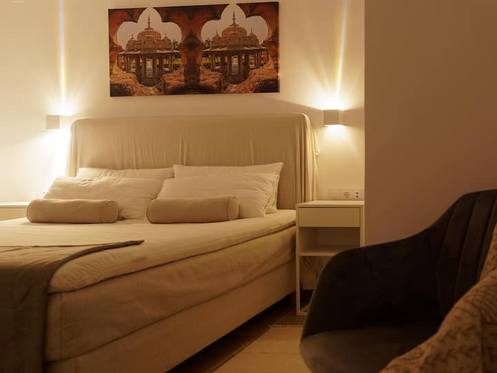 【主卧
】舒适，准备就绪，让您度过一个安静的夜晚！