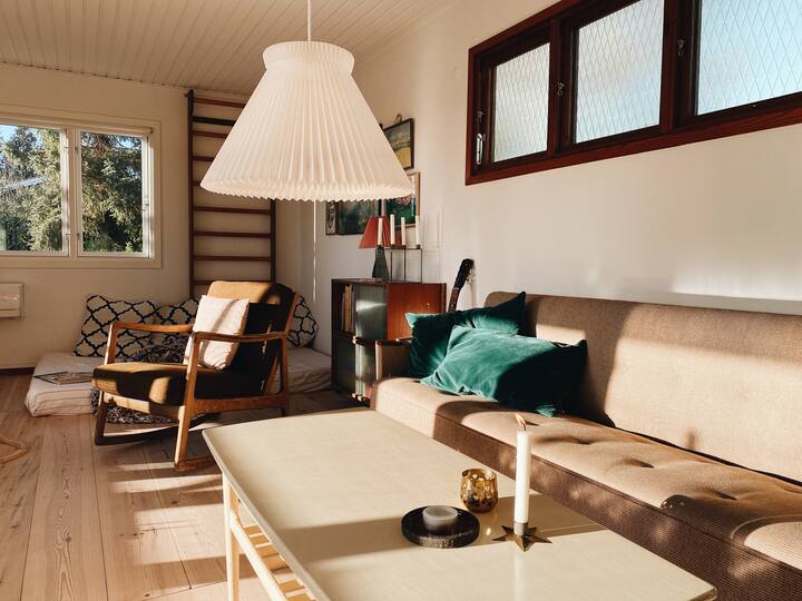 ზამთრის ულამაზესი მზე მისაღებ ოთახში
