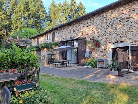 The mill's barn: a natural area to discover.