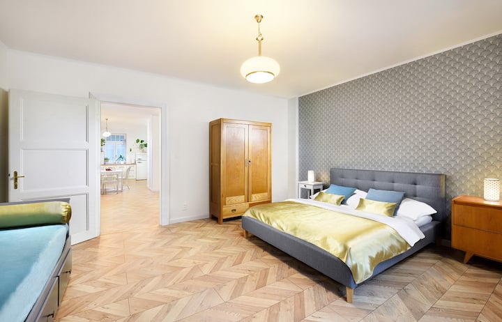 Dormitorio plegable con segunda cama