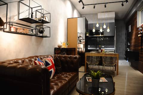 [Monthly Plan] Marshall Classic Hotel Style @ 5mins NTHU Glass Hall/2-4p Kitchen & Washer/Dryer