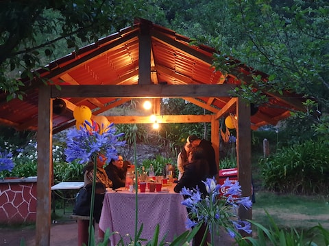 Casa Rustica Río del Milagro Mineral del Chico Hgo.