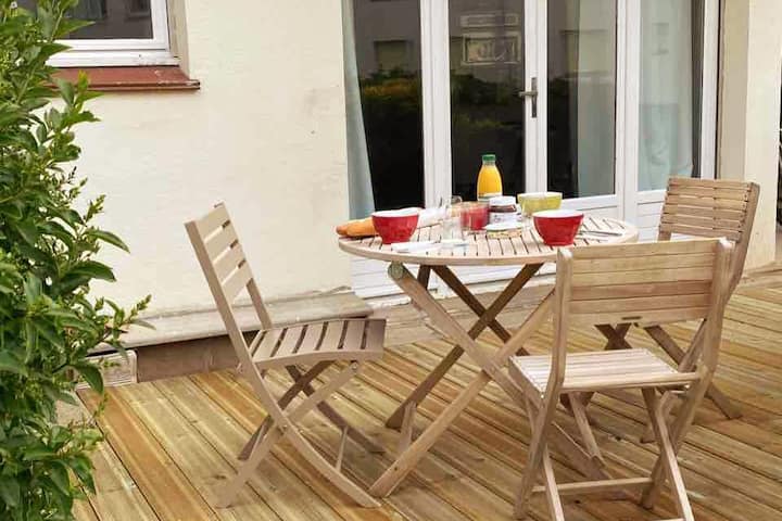 Studio Cc 4 Pers Terrasse Plein Sud 🌞 Local Velo - Le Touquet