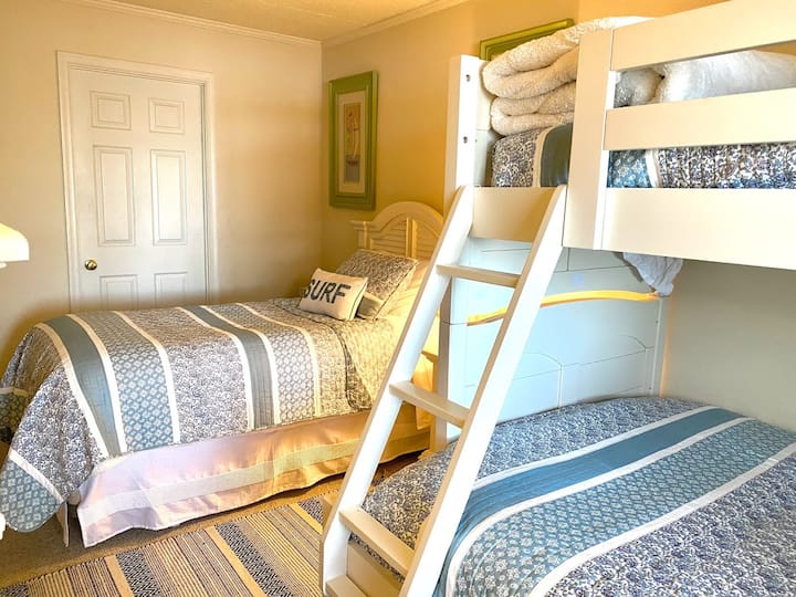 Second bedroom with door to bathroom
