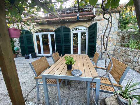 Charming & dog-friendly; office + fantastic views
