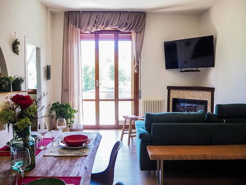 坐落在Apennines中心的溫馨休息公寓