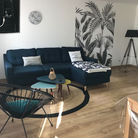 Family home with sunny terrace